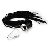 Glass Plug with Flogger on a white background