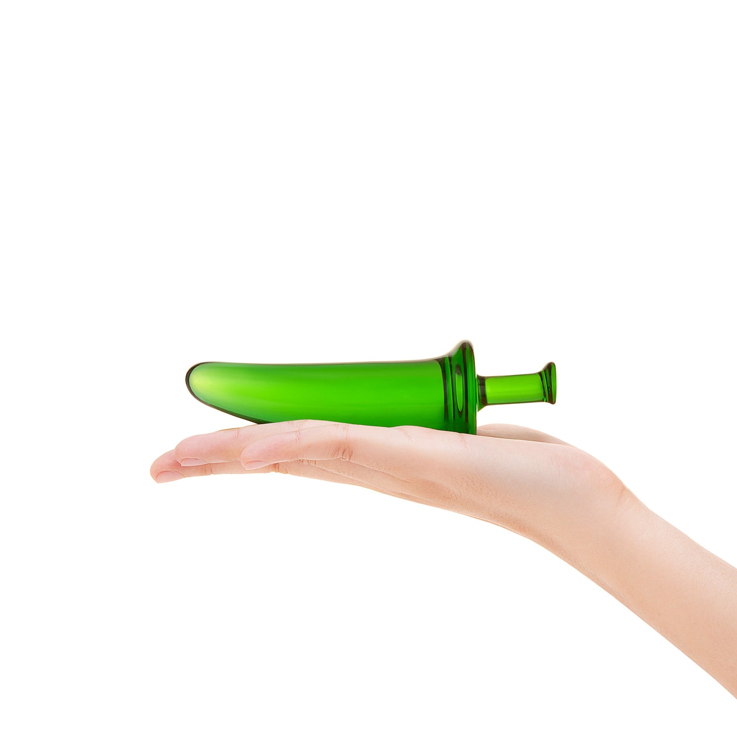 5.5" Pepper Popper - Jalapeo Glass Dildo | Gls 5.5" Pepper Popper - Jalapeo Glass Dildo | Gls