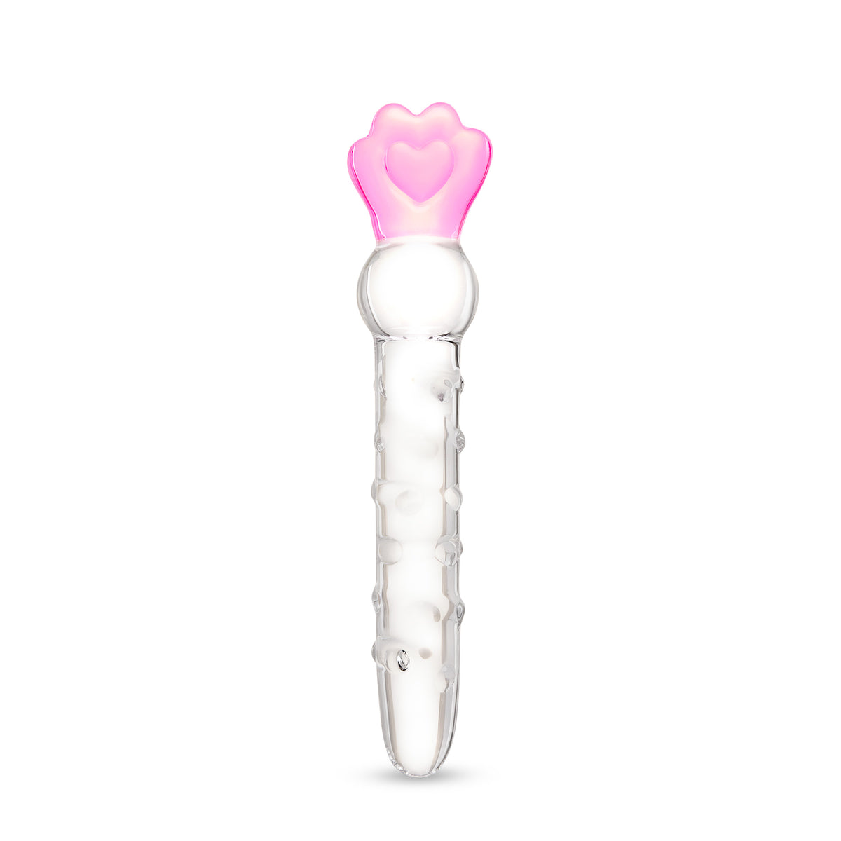 8.25" Love Nubs Wand Glass DIldo