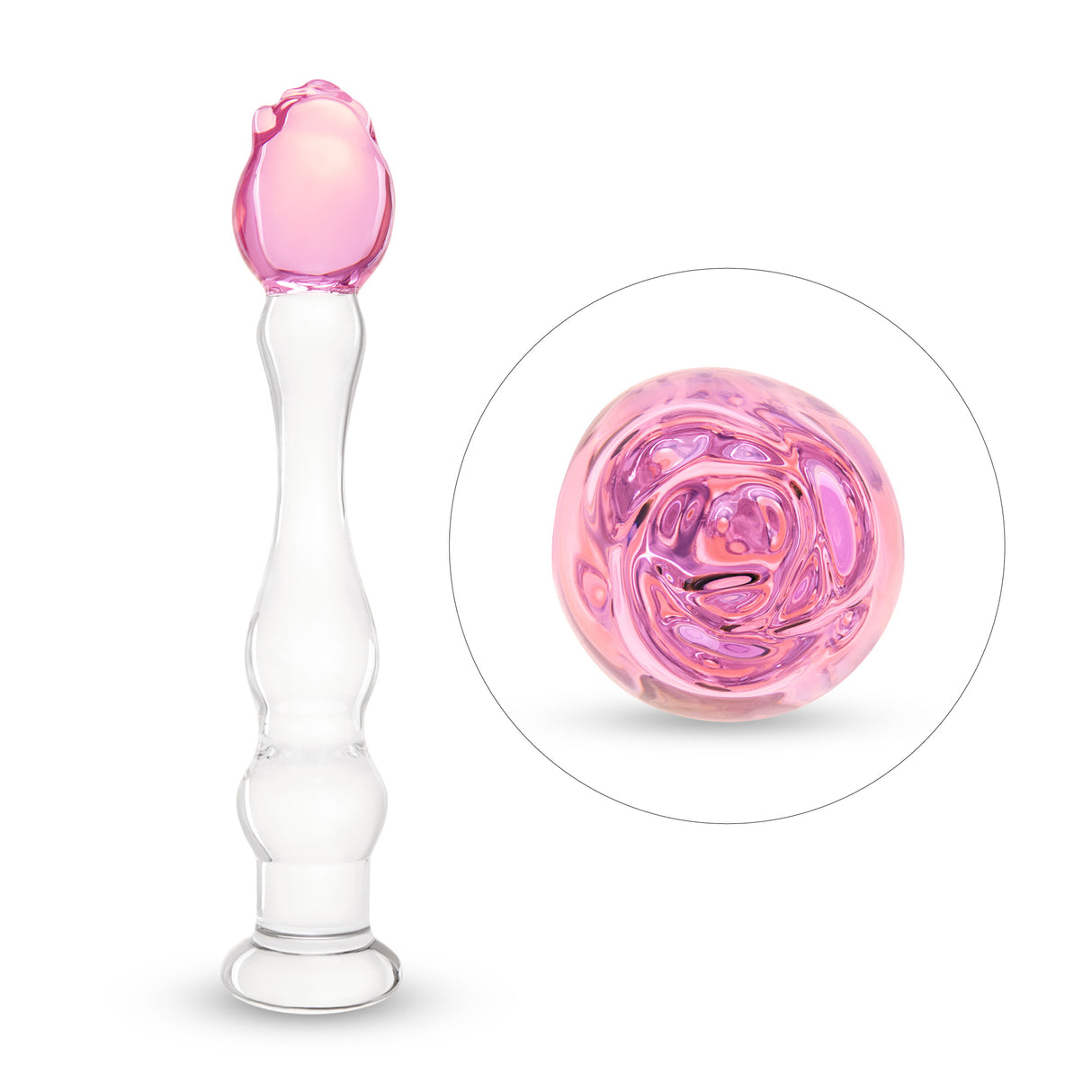 7.75" Rippled Rosebud