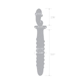 8.5" Boo-ty Treat Spiral Glass Butt Plug