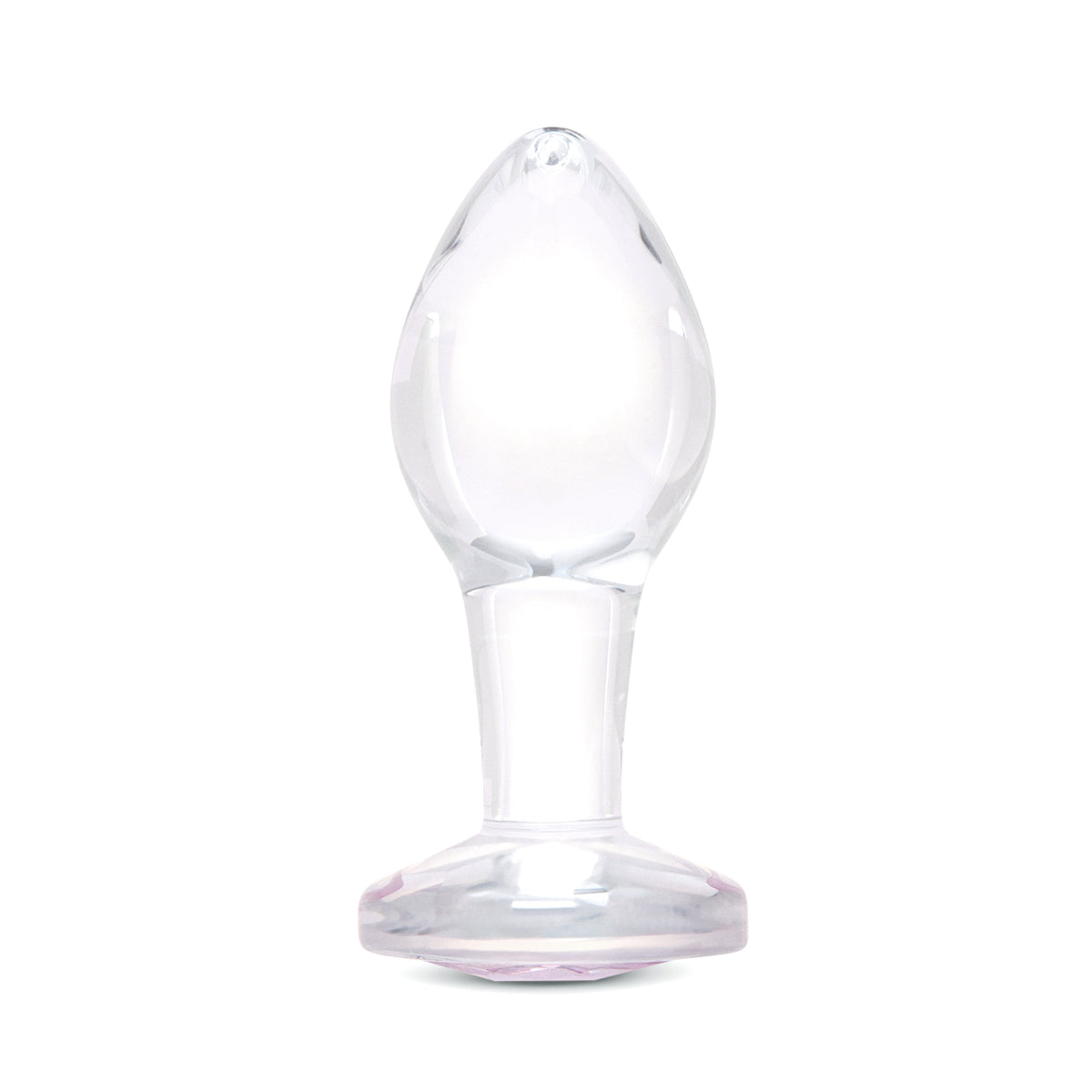 3.35" Pink Sparkle Butt Plug