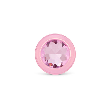 3.35" Bubble Gem Glass Butt Plug