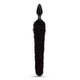 4.35" Midnight Prowl Tail Glass Butt Plug