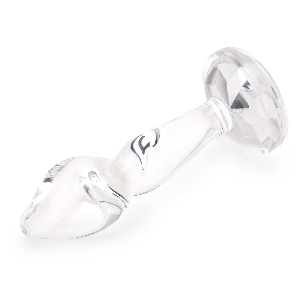 4" Sweet Twist Glass Butt Plug