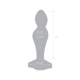 4" Sweet Twist Glass Butt Plug