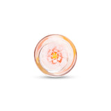 3.75" Petal Play Rippled Glass Butt Plug
