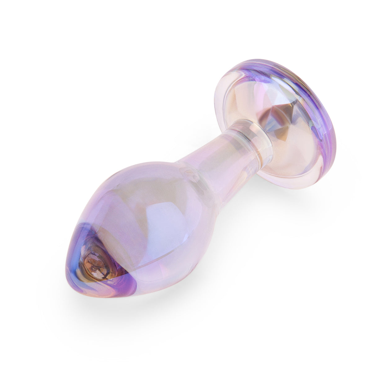 3.35 " Twilight Aura Glass Butt Plug