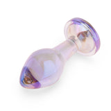 3.35 " Twilight Aura Glass Butt Plug