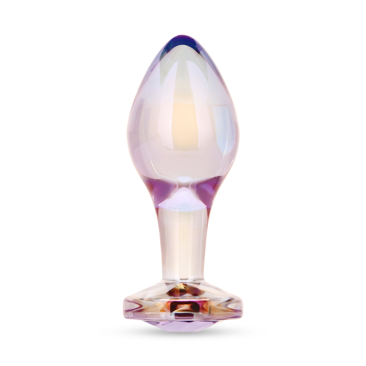 4" Twilight Aura Glass Butt Plug