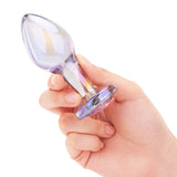 4" Twilight Aura Glass Butt Plug