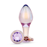 4" Twilight Aura Glass Butt Plug