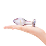 4" Twilight Aura Glass Butt Plug