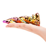6.25" Chaos Horn Nubbed Glass Dildo