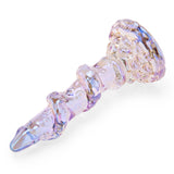 6.25" Beast's Reach Ridged Glass Dildo