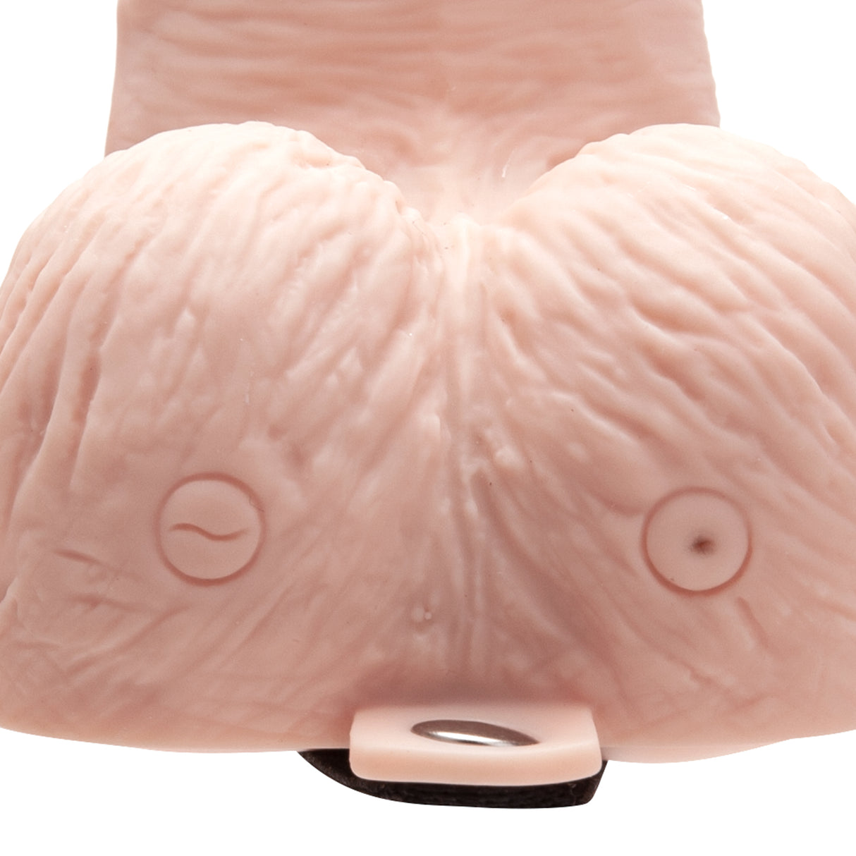 6" Rechargeable Strap-On Dildo With Balls