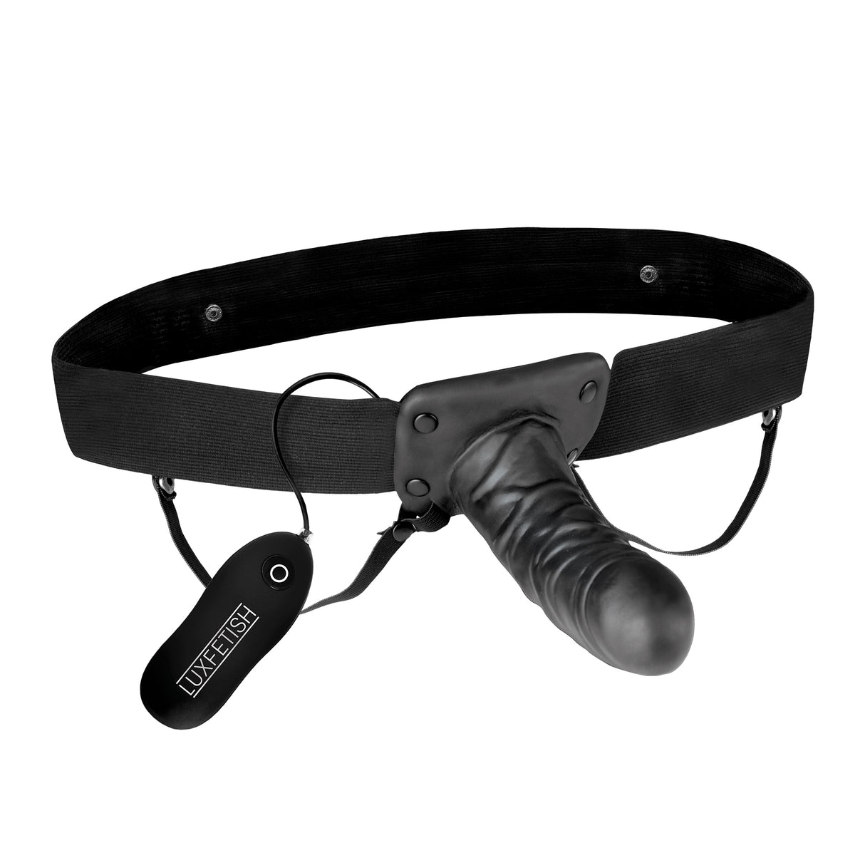 Unisex Vibrating Hollow Strap-On Dildo and P-Spot Massager