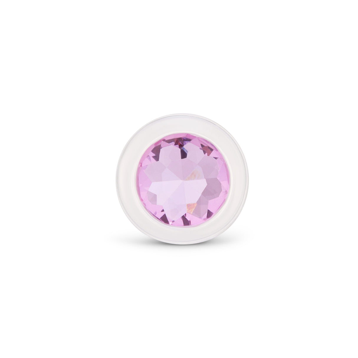 Pink Sparkle Butt Plug Pink Gem Base