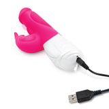 Realistic Rabbit Vibrator with Throbbing Shaft