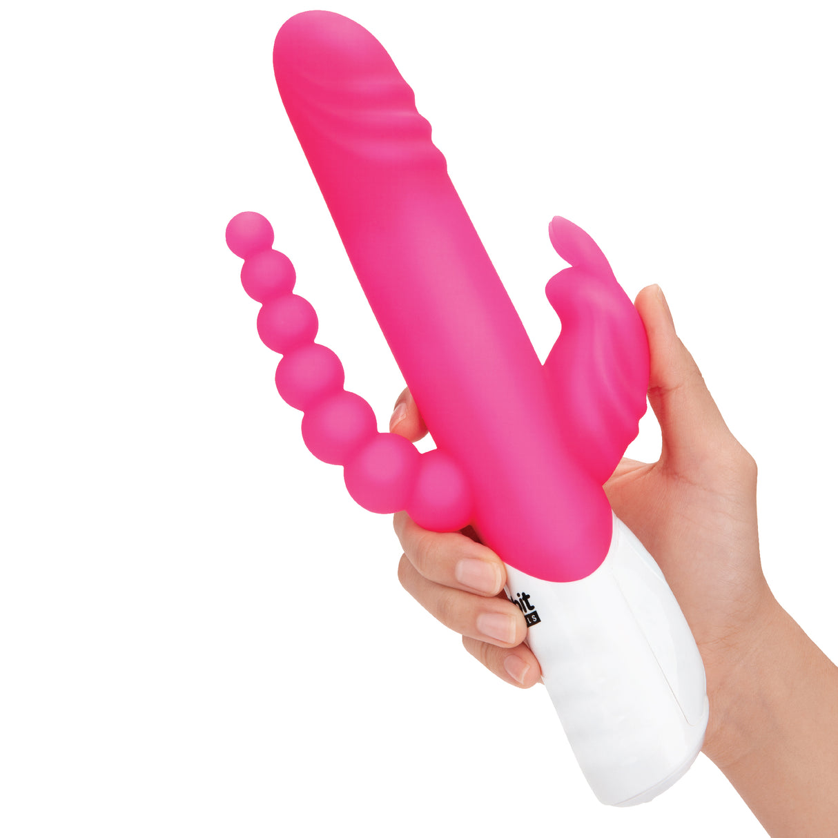 Double Penetration Rabbit Vibrator with Rotating Shaft