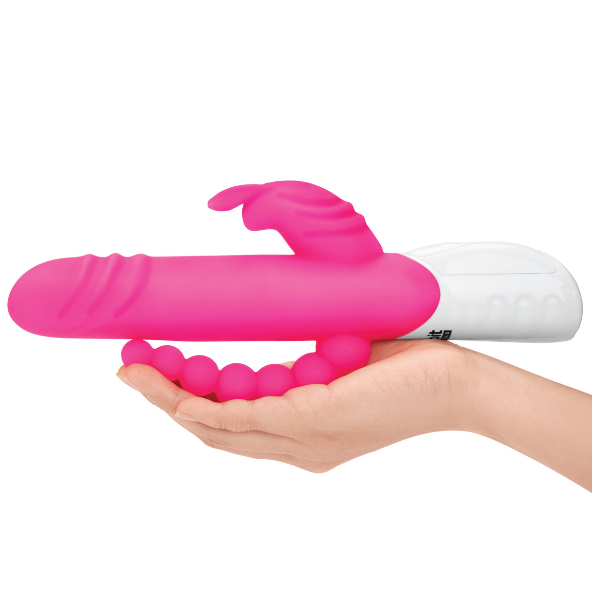 Double Penetration Rabbit Vibrator with Rotating Shaft