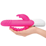 Double Penetration Rabbit Vibrator with Rotating Shaft