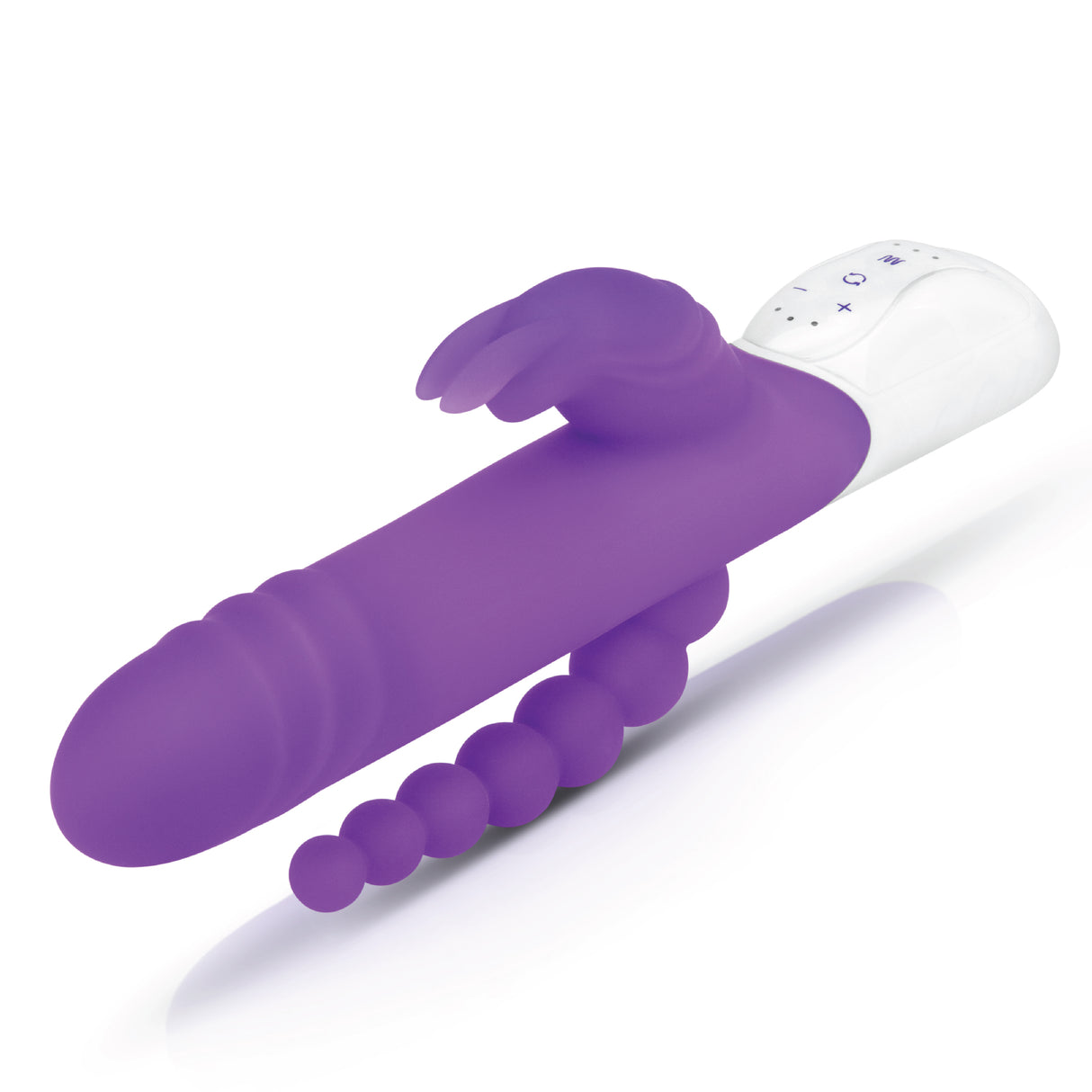 Double Penetration Rabbit Vibrator with Rotating Shaft