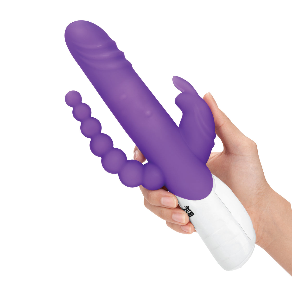 Double Penetration Rabbit Vibrator with Rotating Shaft