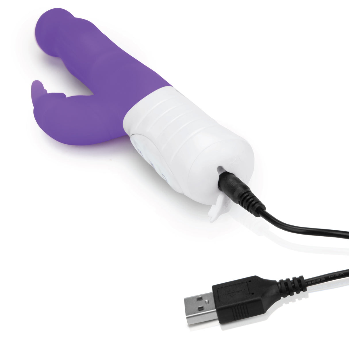 Slim Shaft Rabbit Vibrator with Rotating Beads