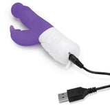 Slim Shaft Rabbit Vibrator with Rotating Beads