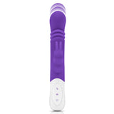 Slim Shaft Thrusting Rabbit Vibrator with G-Spot Stimulation