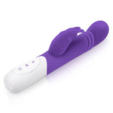 Slim Shaft Thrusting Rabbit Vibrator with G-Spot Stimulation