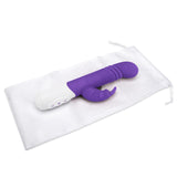 Slim Shaft Thrusting Rabbit Vibrator with G-Spot Stimulation