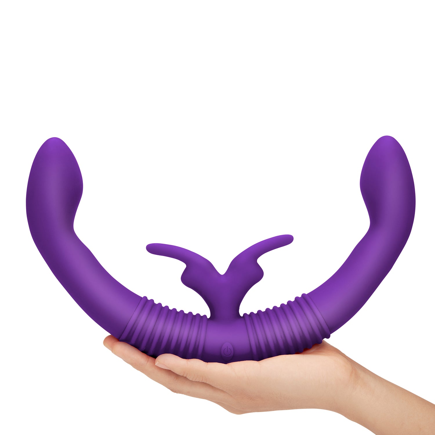 Together Couples' Vibrator with Remote Control - Dual Ended Vibrator Together Couples' Vibrator with Remote Control - Dual Ended Vibrator