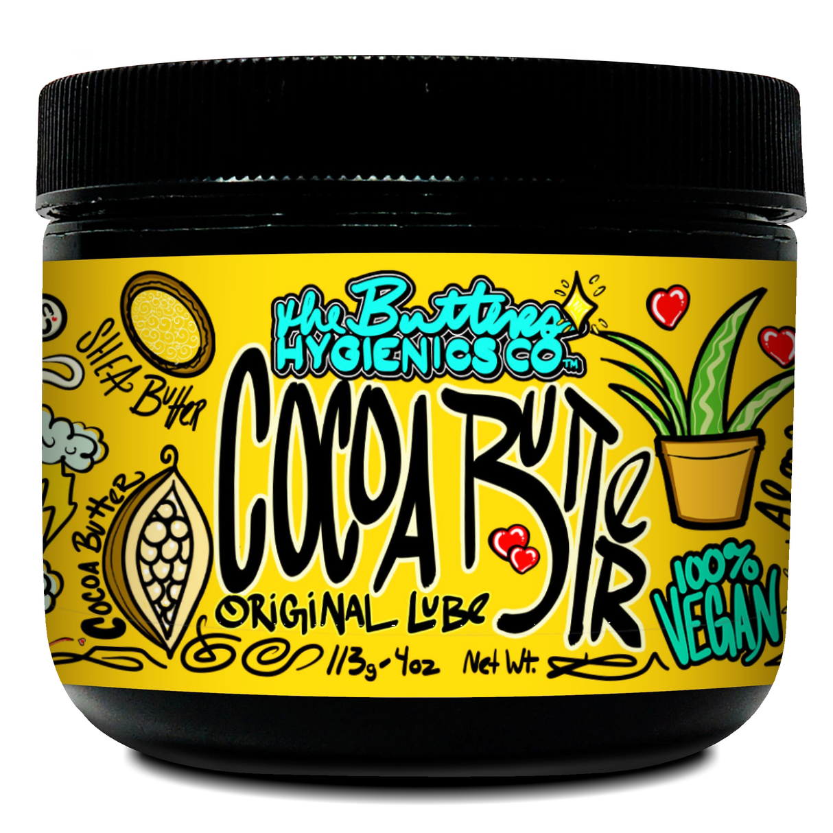 The Butters Cocoa Butter Original Hybrid Lube