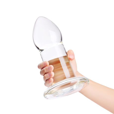 b-Vibe Advanced 8 Inch Glass Dilator Plug