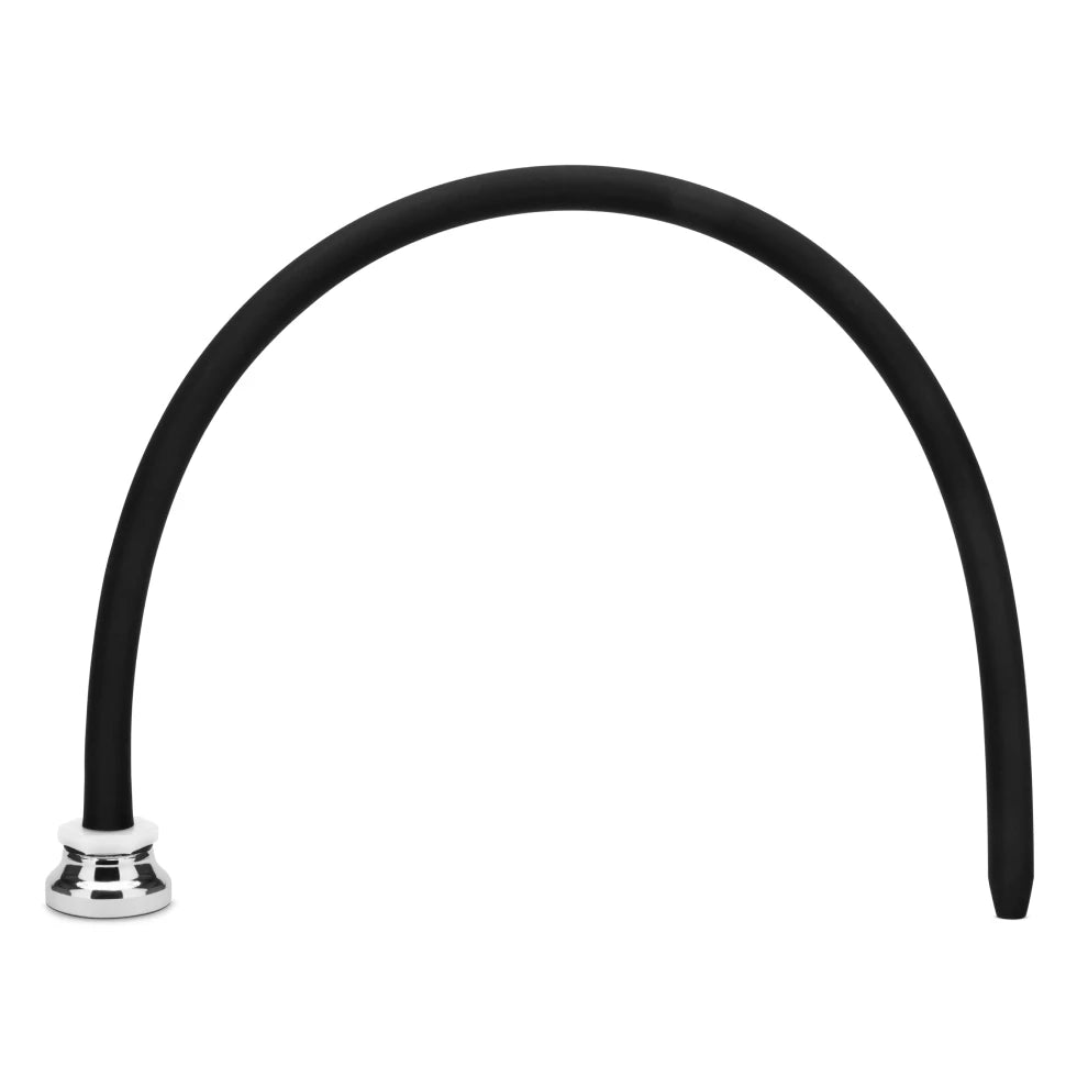 Black Anal Douche With Bottle Adapter