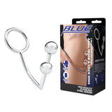 2 Bead Stainless Steel Anal Hook & Cock Ring