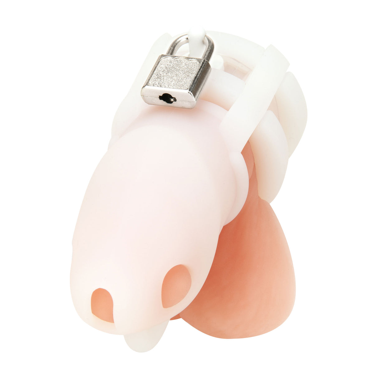 Silicone Mini Cock Cage With Ball Divider