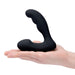 Horizontal view of model holding the Prober - Dual Vibrating Remote Controlled Prostate Stimulator
