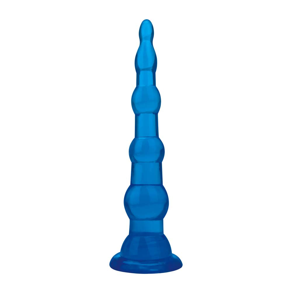 Shop the Blue Line 6.75" Anal Beads With Suction Base