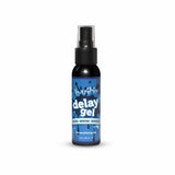 B-Vibe delay gel spray bottle on a white background