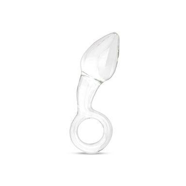Gläs Curved Butt Plug with Pull Ring