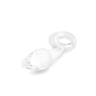 Gläs Curved Butt Plug with Pull Ring