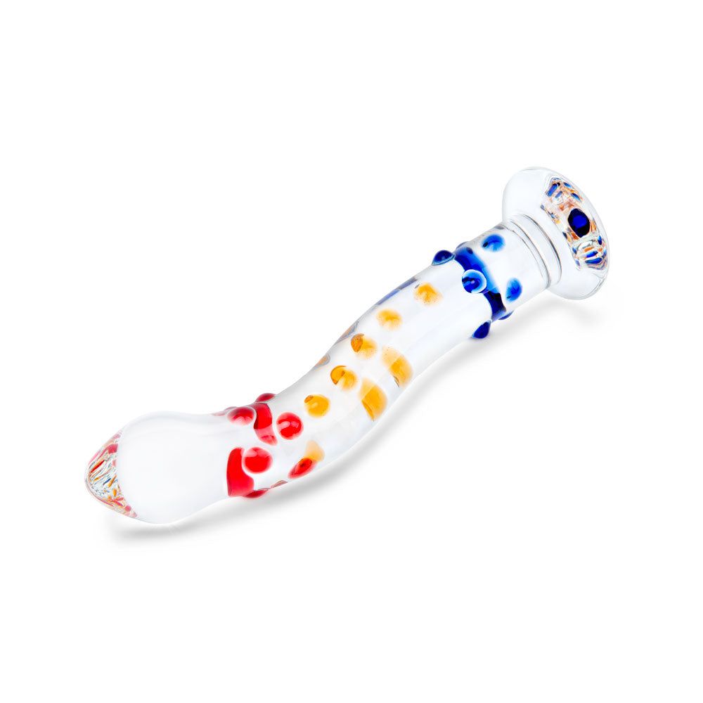 7” Nubby Rainbow Dildo