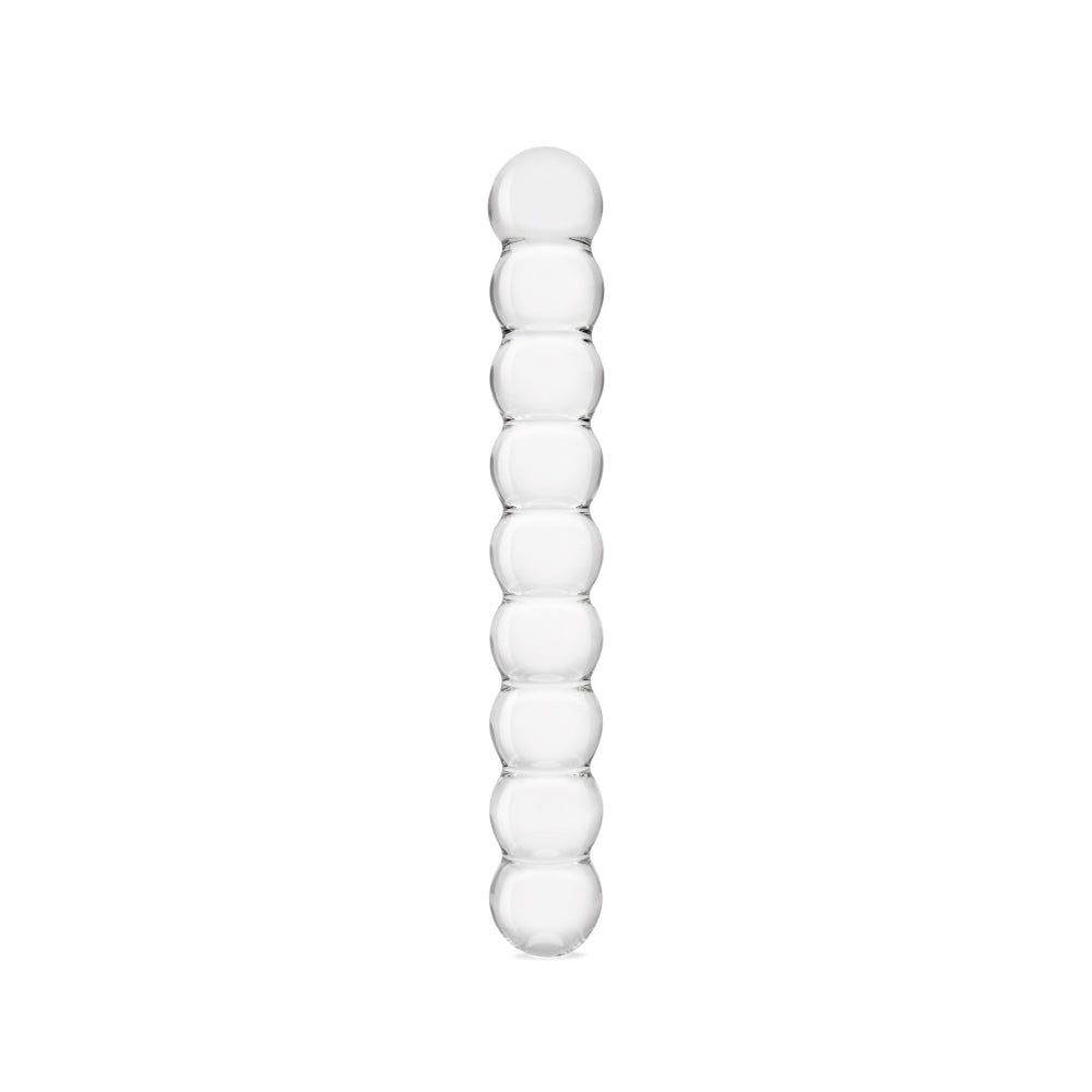 8” Double Ended Beaded Dildo