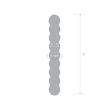 8” Double Ended Beaded Dildo