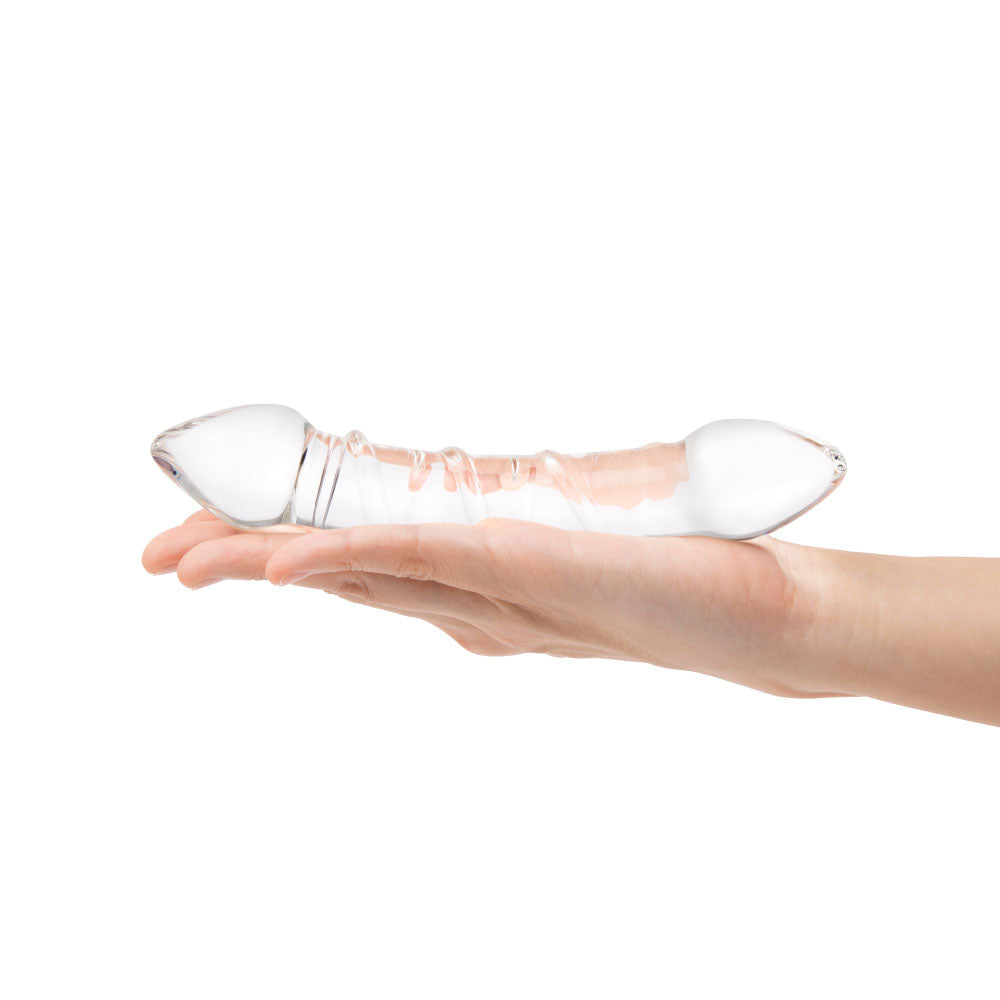 7.25" Girthy Double Ended Swirly Dildo