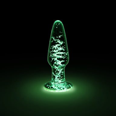 Gläs Glow-In-The-Dark Glass Butt Plug with Tapered Base