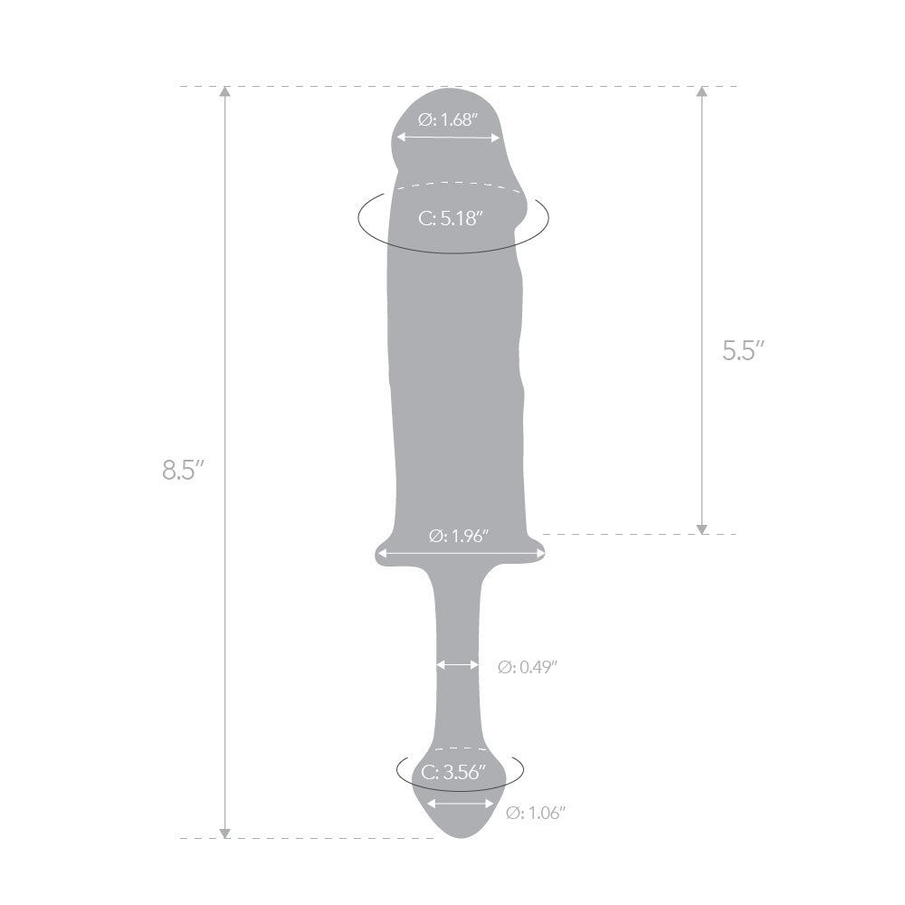 8.5” Realistic Dildo